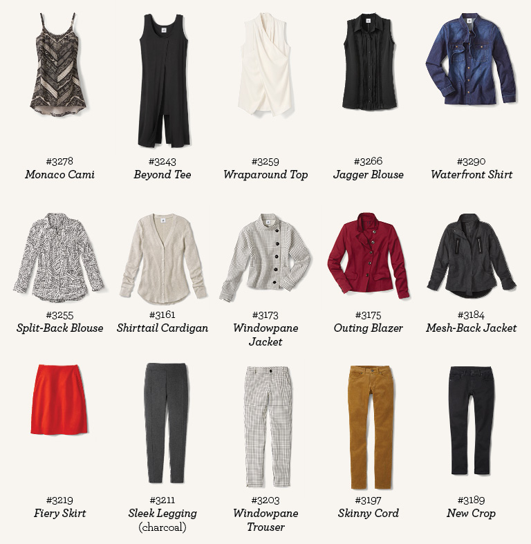 5 wardrobe staples, 15 fall favorites, 30 new looks - Cabi Spring