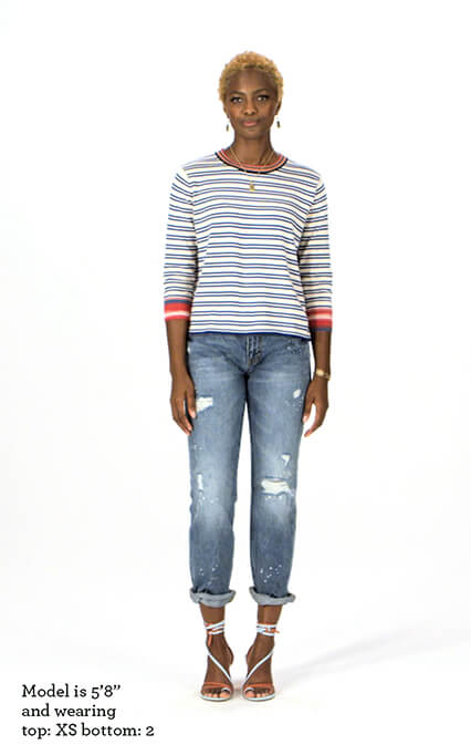 tapered caia jeans